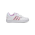 Sneakers bianche con chisure a strappo adidas Hoops 2.0 Cmf C, Brand, SKU s342500040, Immagine 0